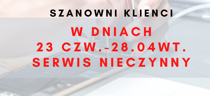 zmiana godzin otwarcia